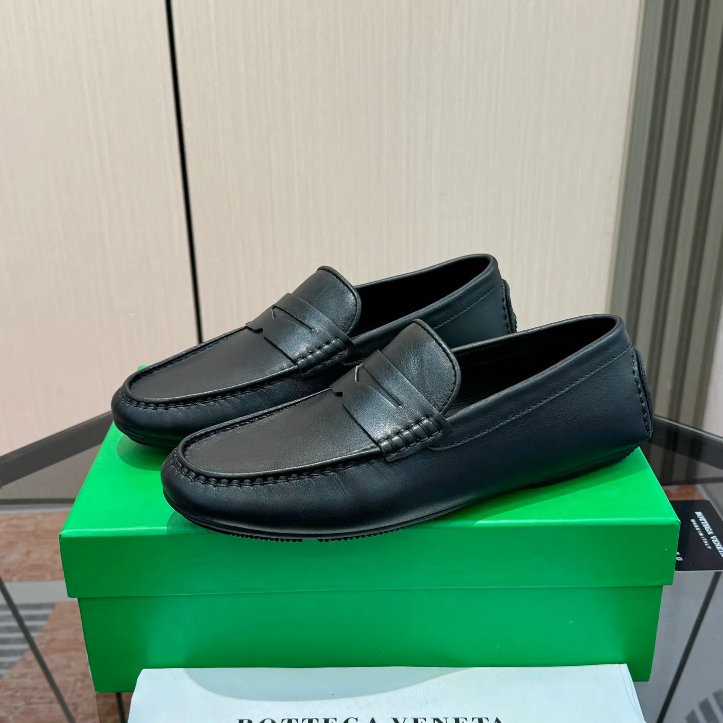 Men's shoes 💰560 [Botte* Venetta (BV)] Official website synchronization, high-end quality! 38-45